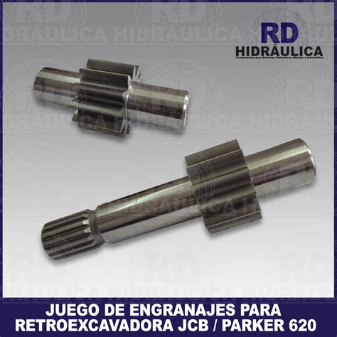 Juego De Engranajes Para Retroexcavadora Jcb Rd Hidr Ulica