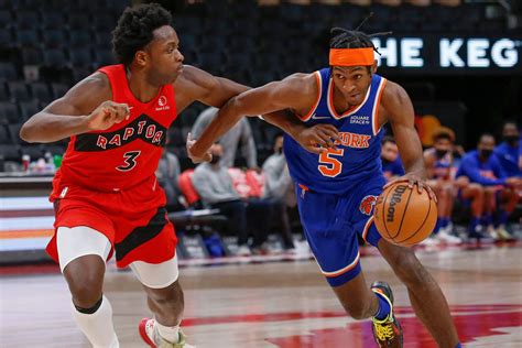 The New York Knicks And Toronto Raptors Surprise Trade Pros Cons