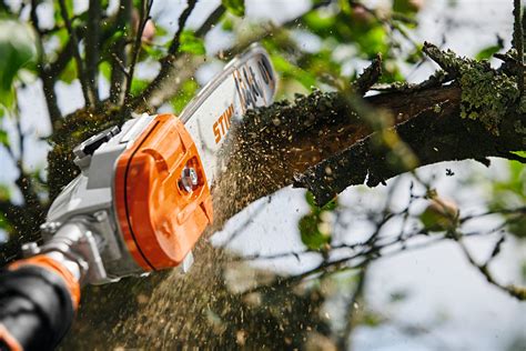 Perche d élagage à batterie STIHL HTA 135 Matériel à batterie