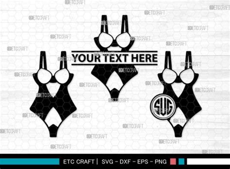 Lingerie Svg Monogram Bras Svg Graphic By Pixel Elites Creative Fabrica