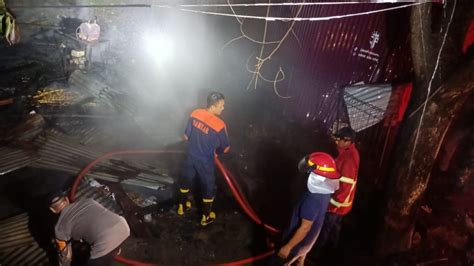 Warung Kayu Di Syamtalira Bayu Hangus Terbakar Kerugian Capai Rp