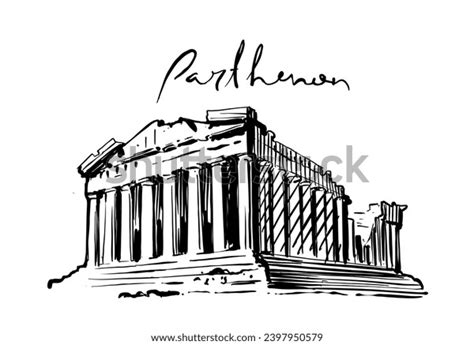 Parthenon Sketch Over 799 Royalty Free Licensable Stock Illustrations