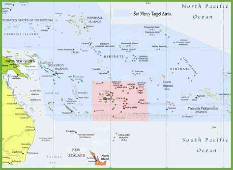 Tonga political map - Ontheworldmap.com