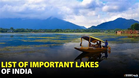 List Of Important Lakes Of India