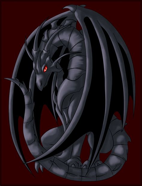 Red Eyes Black Dragon Yu Gi Oh Duel Monsters Image