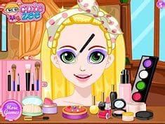 Rapunzel Glittery Makeup Jeu En Ligne Jeux Pomu