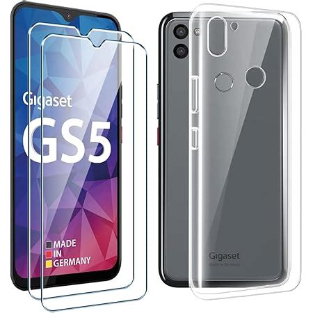 Fixgut Hülle kompatibel mit Gigaset GS5 GS5 Senior Soft TPU