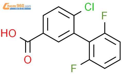 4 Chloro 3 26 Difluorophenylbenzoic Acid「cas号：1261950 42 8」 960化工网