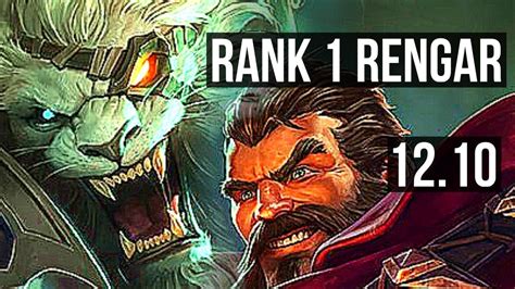 Rengar Vs Graves Jng Rank 1 Rengar 8 0 5 Legendary 400 Games