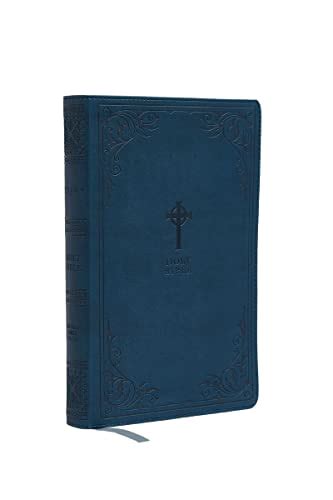 Nrsv Catholic Edition T Bible Teal Leathersoft Comfort Print Holy