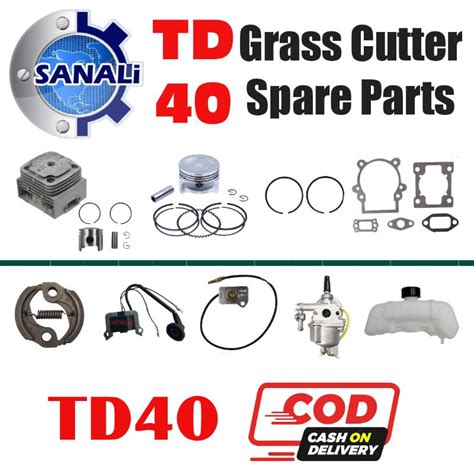 Td40 Grass Cutter Spare Parts Shopee Philippines