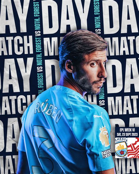 Manchester City Match Day Graphics Behance