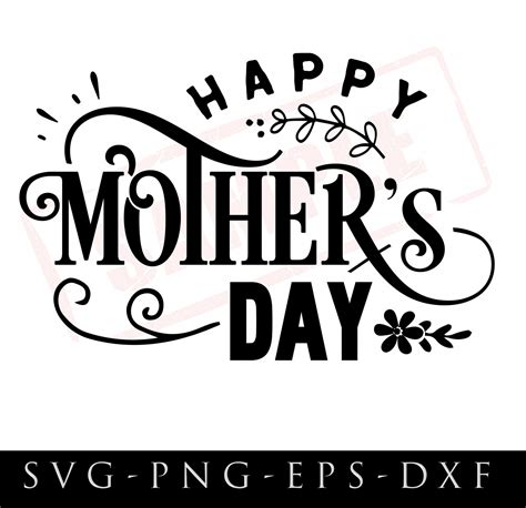 Feliz D A De La Madre Svg Png Eps Cricut Silueta Etsy