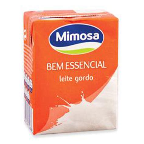 LEITE UHT BEM ES GORDO MIMOSA 200ml ALIMENTA ANGOLA RETAIL LDA