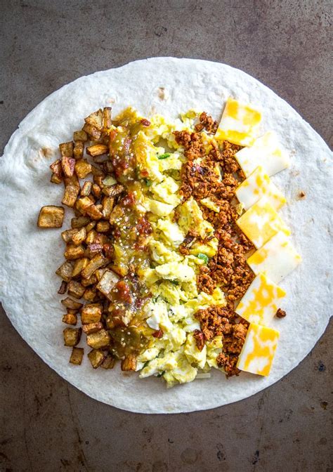 Chorizo Breakfast Burritos Artofit