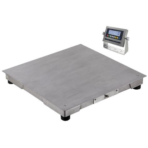 Optima Op Sslt X K Stainless Steel Washdown X Floor Scale