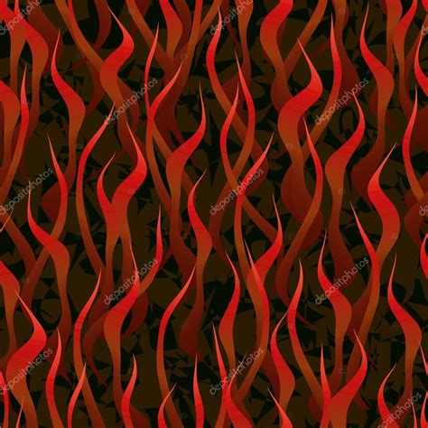 Hell fire background seamless — Stock Vector © 100ker #9228380