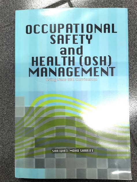 Occupational Safety And Health Osh Management Using New Obe Curriculum Hobbies And Toys Books