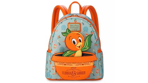 New Orange Bird Flower And Garden Festival Loungefly Backpack Now At