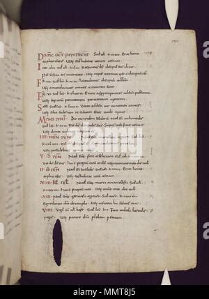 Bodleian Libraries Latin Gospels R Stock Photo Alamy