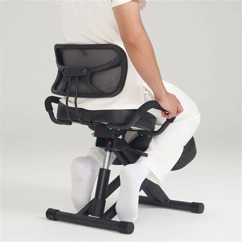 Master Massage Ergonomic Kneeling Chair With Back Support