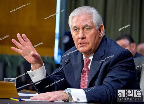 Rex Wayne Tillerson Former Chairman And Chief Executive Officer Of