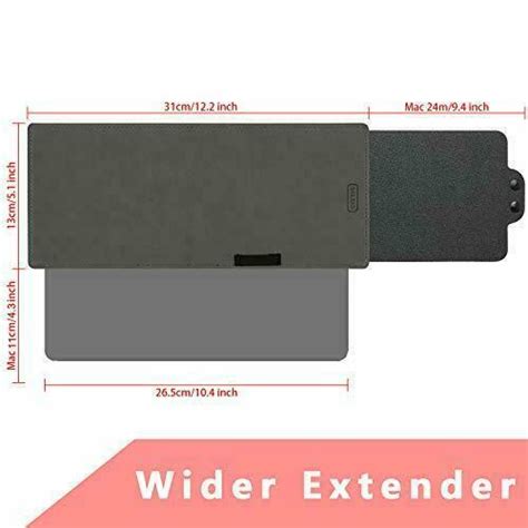 Sailead Polarized Sun Visor Sunshade Extender For Car With