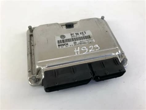 H929 VW CONTRÔLE ECU Module Unité 07C906018B 0261207018 EUR 65 05