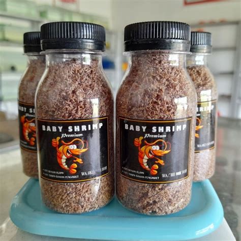 Jual Baby Shrimp Bayi Udang Murni 30 Gram Pakan Makanan Ikan Cupang