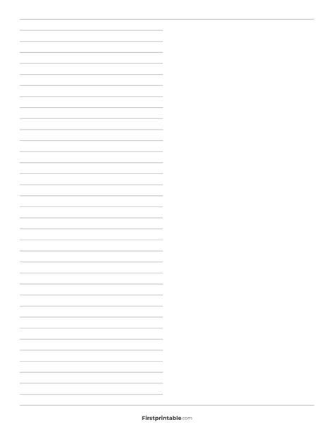 Printable Lined Paper 30 Free Templates