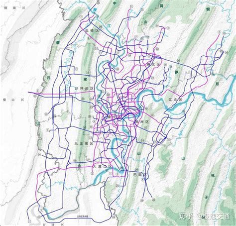 重庆地铁第四期第一批建设规划（2019 2024年）来啦！ 知乎