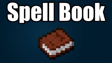 Spell Book In Vanilla Minecraft YouTube