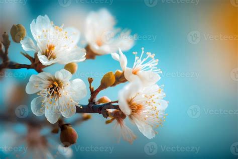 Photos Beautiful Floral Spring Abstract Background Of Nature Branches