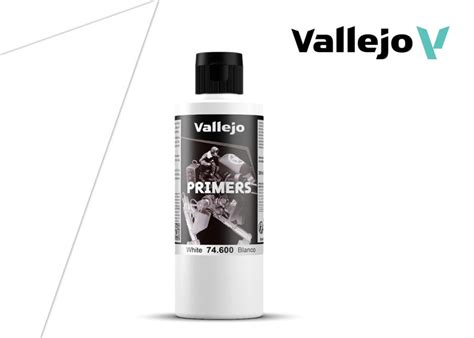 Vallejo Primers - White (200ml) - Everything Airbrush