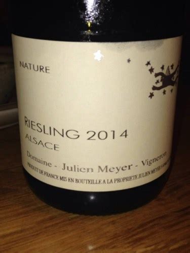 Julien Meyer Riesling Nature Vivino