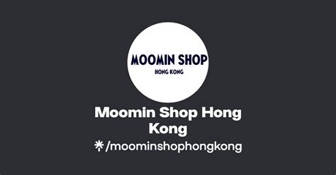 Moomin Shop Hong Kong Instagram Facebook Linktree