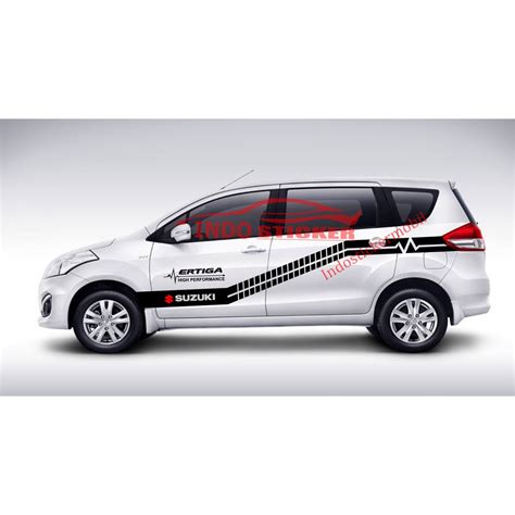 Jual Sticker Mobil Ertiga Cutting Stiker Sticker Mobil Suzuki Ertiga