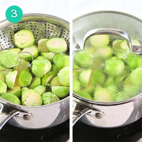 how to cook steamed brussel sprouts