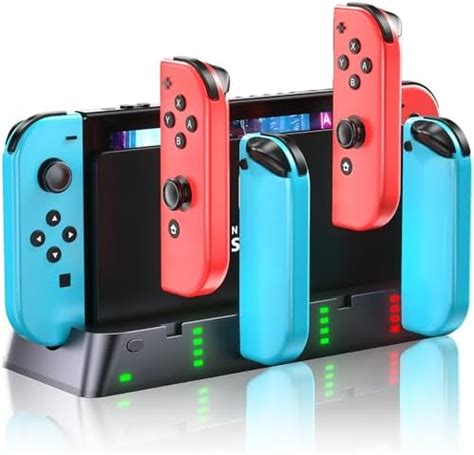 Switch Controller Charger Station Compatible With Nintendo Switch