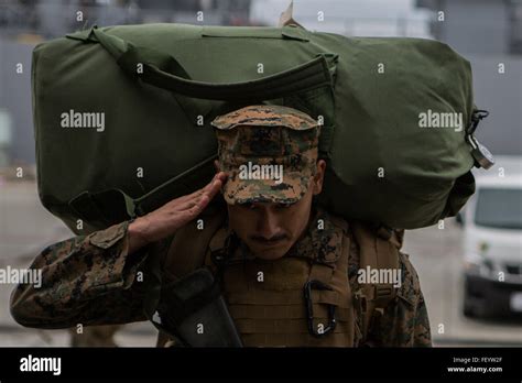 Los Marines De Estados Unidos Con El Er Batall N Regimiento De La