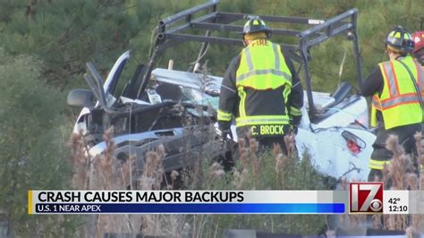 Crash On Us 1 Near Apex Causes Major Backups Youtube