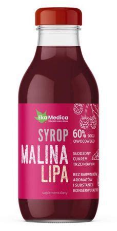 EKAMEDICA Syrop Malina Lipa 300 Ml Ekamedica Popularne Marki I