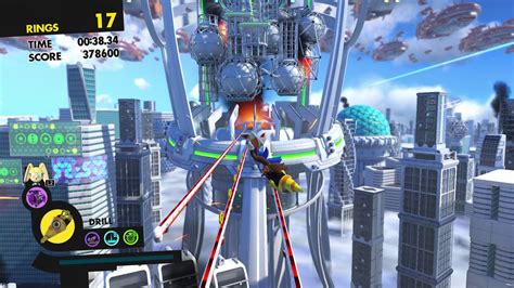 Sonic Forces Ps4 Stage 24 Null Space Metropolis Speed Run 00