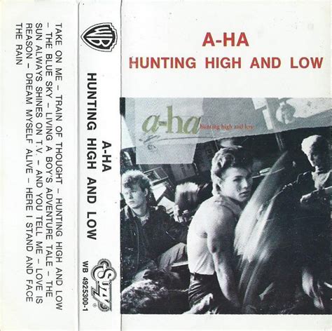 a-ha – Hunting High And Low (1986, Black shell, Cassette) - Discogs