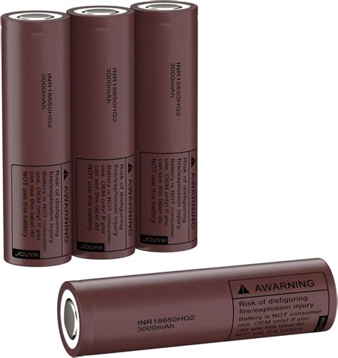 2 unids 3000mAh batería de alta corriente potentes baterías 3 7V célula