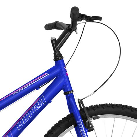 Bicicleta Aro Ultra Bikes Feminina Sem Marcha Azul Madeiramadeira