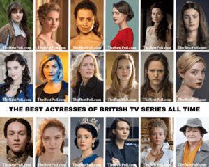 The Best Actresses of British Tv Series All Time | TheBestPoll