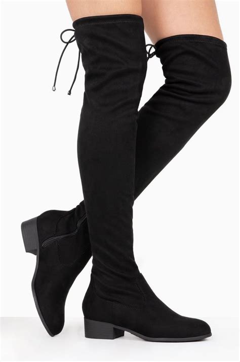 Women Winter Over The Knee Faux Suede Boots Artofit