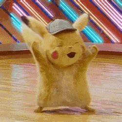 Pikachu Dance Dancing GIF - PikachuDance Dancing Detective - Discover ...