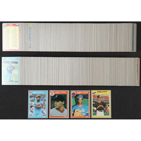 1985 Fleer Baseball Complete Set Of 660 Cards With Kirby Puckett 286